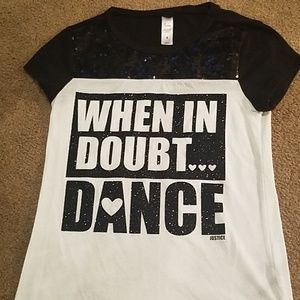 Justice dance t shirt